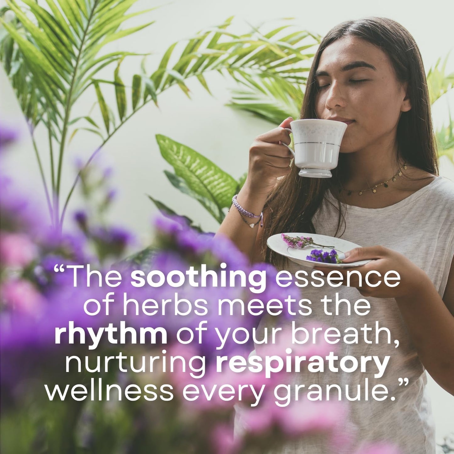 Herbion Naturals 感冒和流感颗粒 | 凉茶 | 止咳 | 咽喉痛 | 10 袋