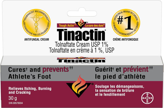 Tinactin Cream, Antifungal treatment, 30 g