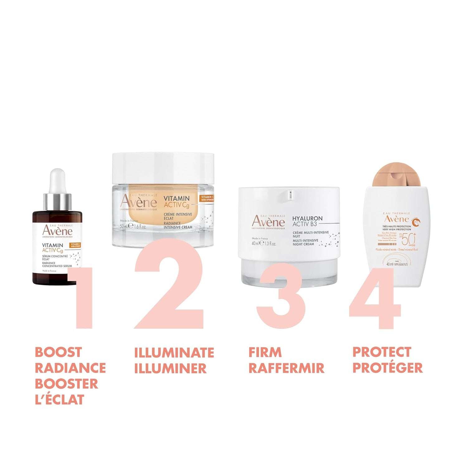 Eau Thermale Avène Vitamin Activ Cg Radiance Intensive Cream Eco-Refill, for radiance, dark spots, anti-wrinkles, Vitamin Cg