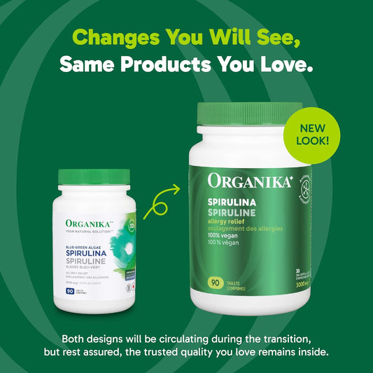 Organika Spirulina 90 Tabs