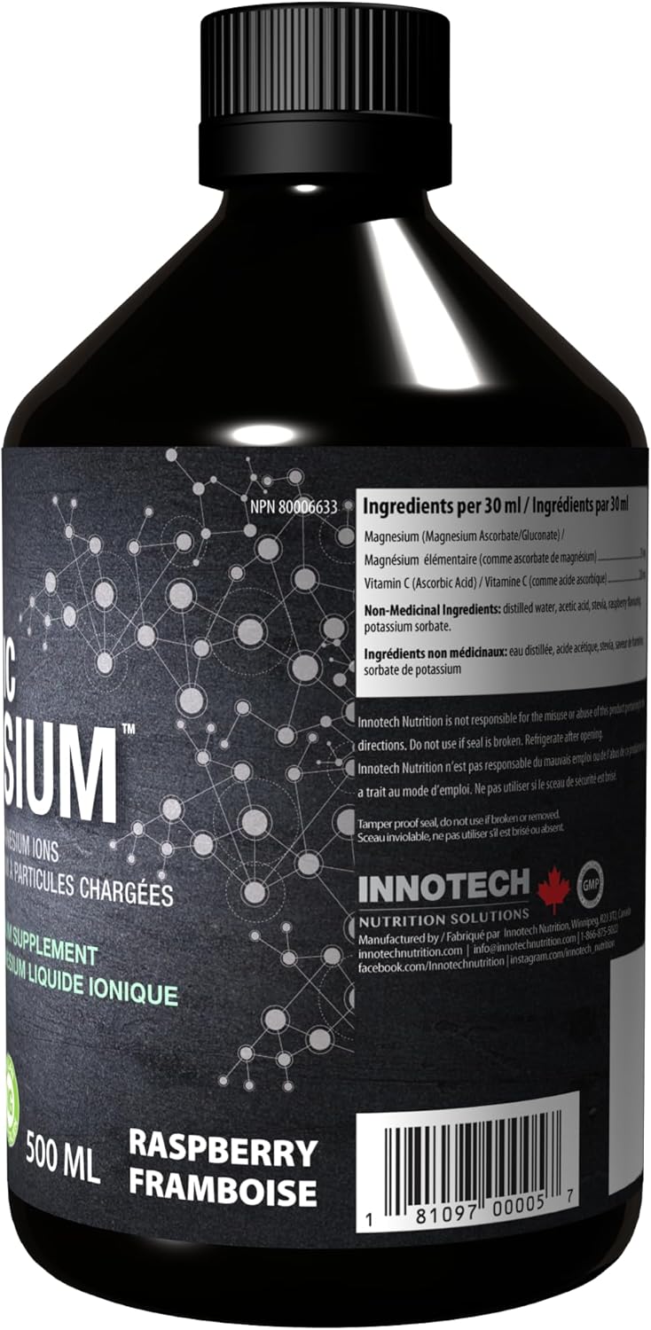 Innotech Nutrition 液態離子鎂與維生素C - 500毫升