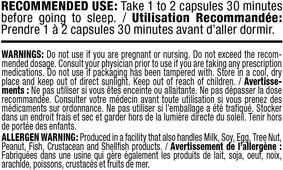 ALLMAX Nutrition - 熄灯睡眠 - 深度睡眠,助您获得更大益处,60 粒