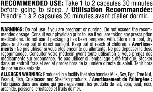 ALLMAX Nutrition - 熄灯睡眠 - 深度睡眠,助您获得更大益处,60 粒