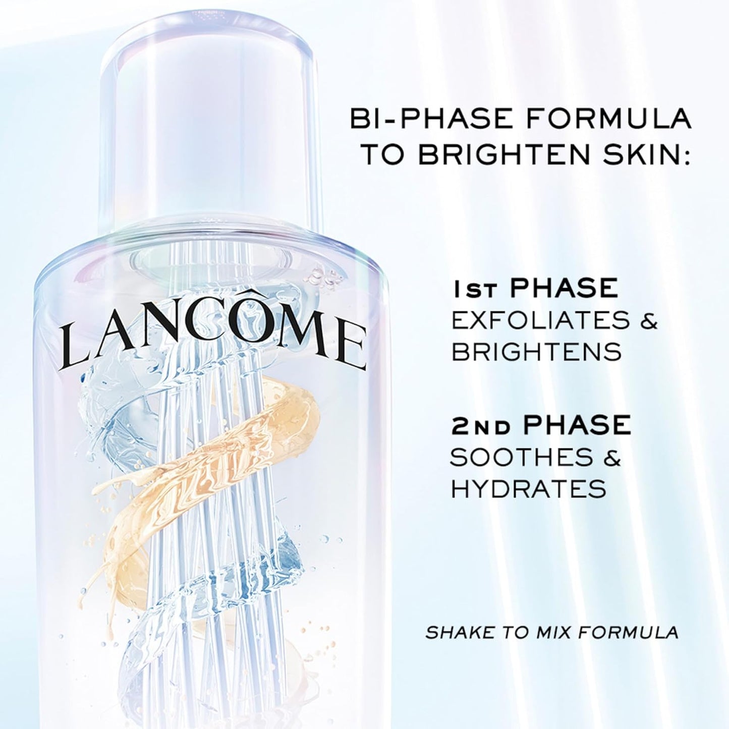 Lancôme Clarifique Double Treatment Essence - Exfoliating, Brightening & Soothing Facial Essence - with Salycilic, Glycolic & Lactic Acids - Improves Skin Radiance, Skin Tone Evenness & Hydration