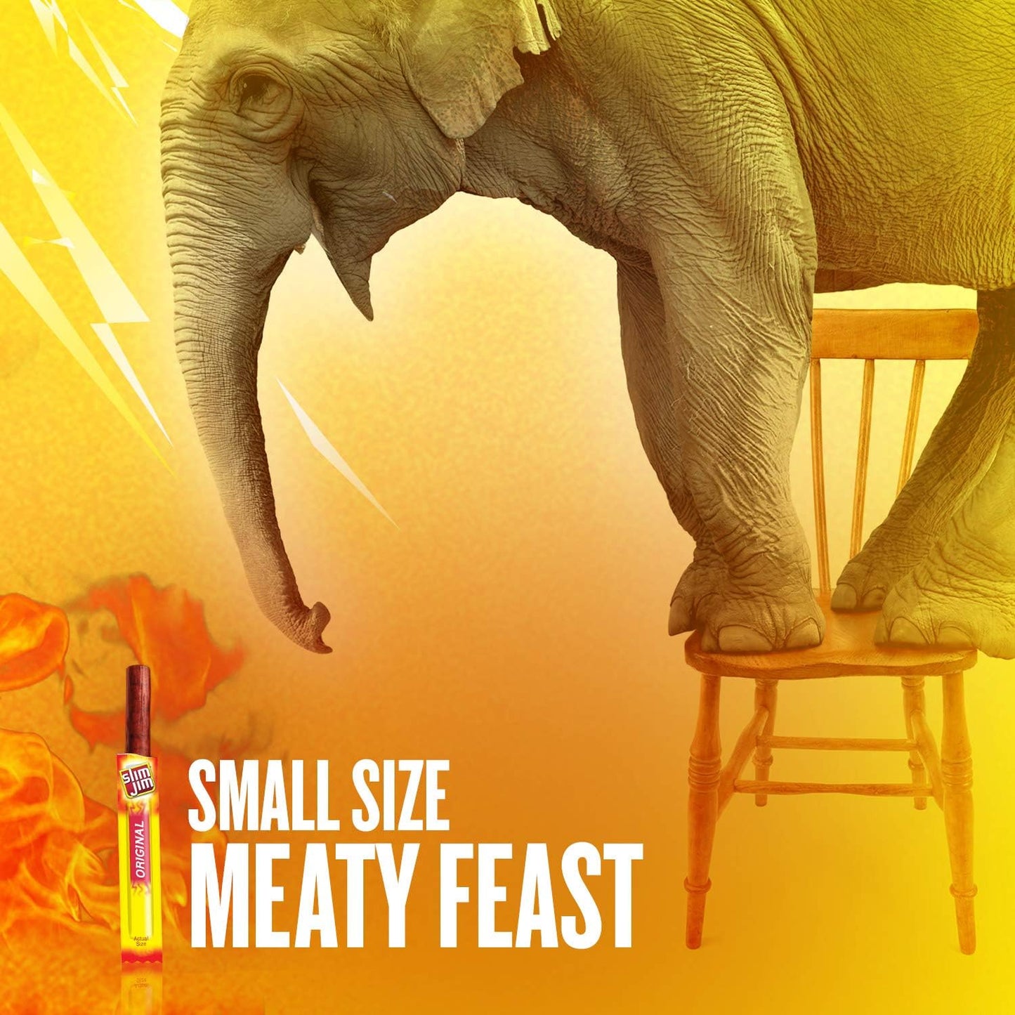 Slim Jim Original Snack Sticks, 0.28 Ounce, 14 Count