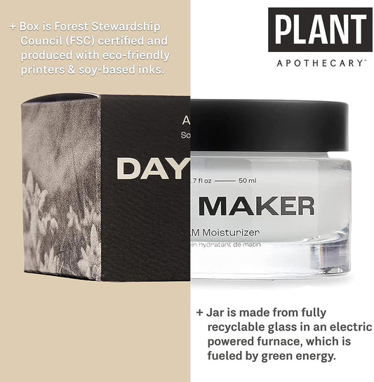 Plant Apothecary Day Maker Moisturizer Unisex 1.7 oz