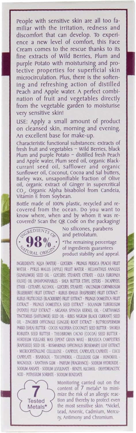 LErbolario The Colours of the Vegetable Garde - Conforting Face Cream Cream Women 1.6 oz