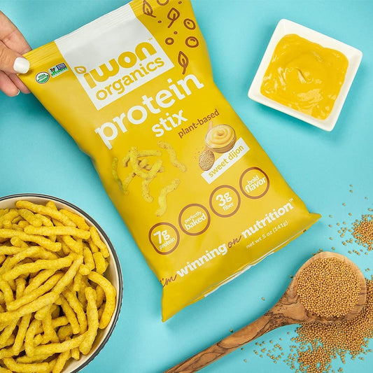 Iwon Family Size Sweet Dijon Protein Stix 12x142g