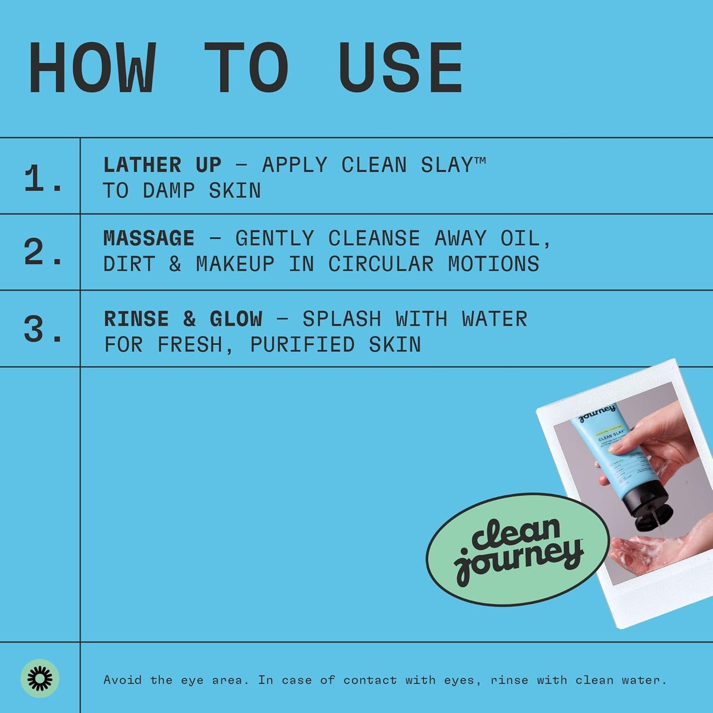 cleanjourney Face Cleanser for Acne Prone Skin, Made in Canada, Makeup Remover & Clarifying, Blemish Face Wash for Men and Women Teens, For Oily Skin, ZINC PCA, EWG Verified & Dermatologically Tested , 100 mL