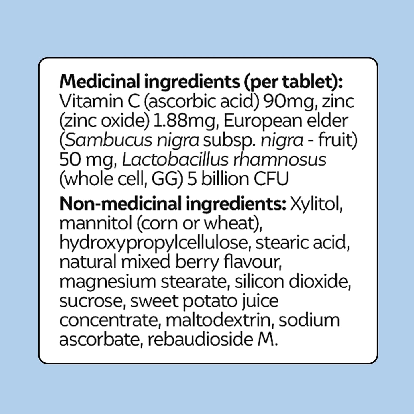 Culturelle 兒童免疫防禦,益生菌 + 接骨木莓,維生素 C 和鋅,兒童免疫支持,混合漿果咀嚼片,30 粒