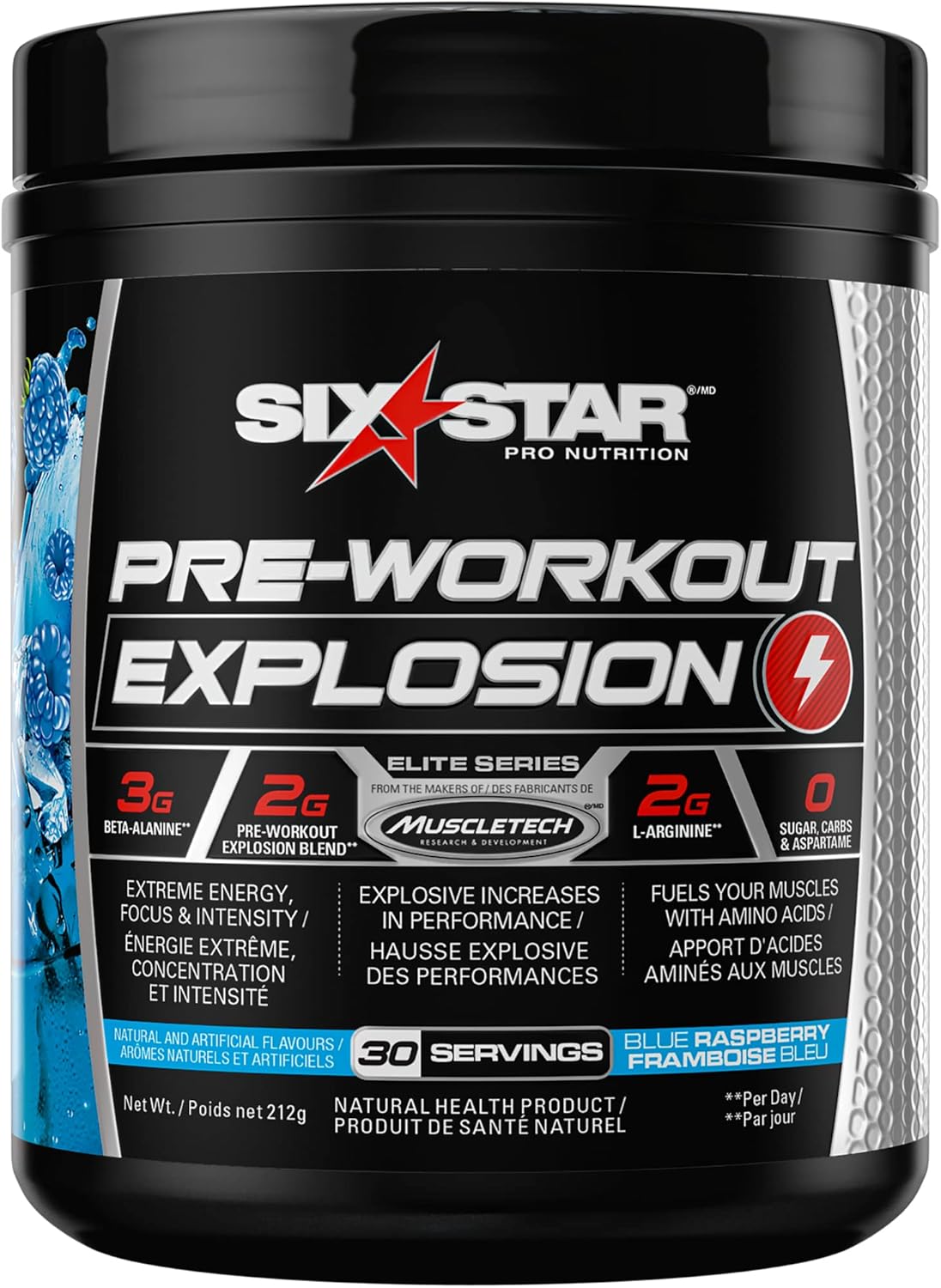 Six Star 乳清蛋白粉 + 一水肌酸 | 男女適用運動前粉