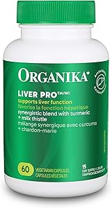 Organika Liver Pro - 有助于保护和增强肝功能 - 60粒胶囊