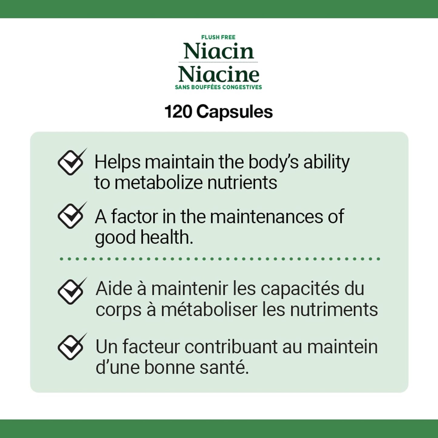 自然之寶菸鹼酸,120粒