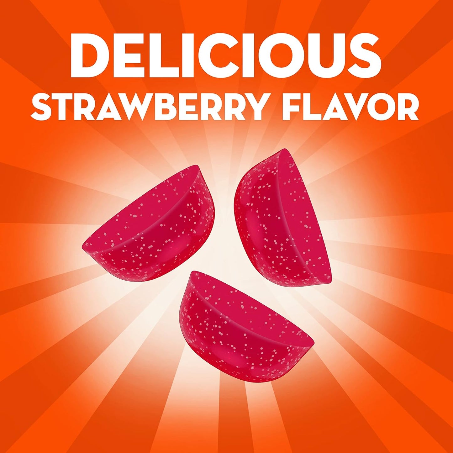 Align 益生菌软糖,男女适用,有助于支持胃肠道健康,采用天然水果口味制成,草莓味,60 粒软糖