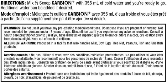 ALLMAX Nutrition - CARBION+ (Hydration, Endurance & Recovery) - Blue Ice - 725 Gram
