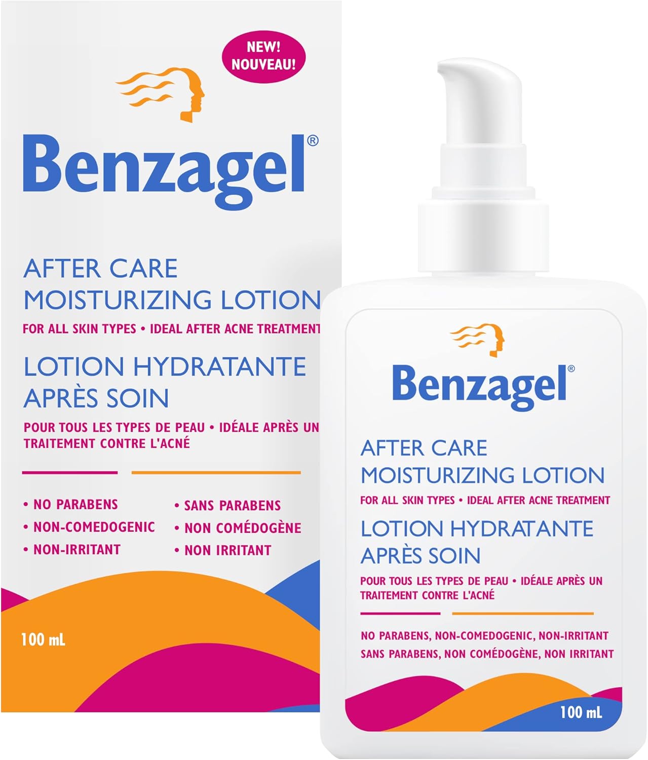 Benzagel After Care Moisturizing Lotion For All Skin Types, 100 ml