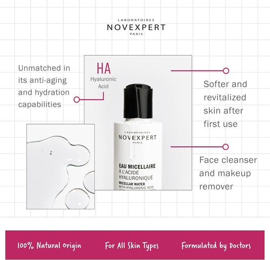 Novexpert Micellar Water Cleanser Women 6.7 oz