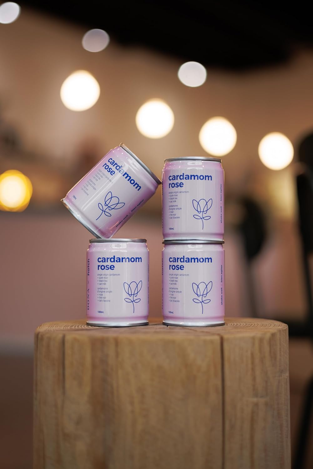 Hatch 迷你罐装小豆蔻玫瑰味,100ml - 加拿大制造