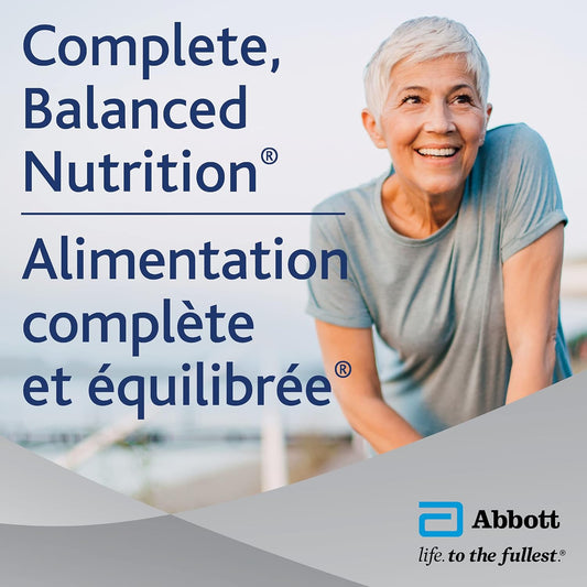 Ensure Plus, 代餐粉,全面均衡营养,香草味,12 x 235 毫升罐装