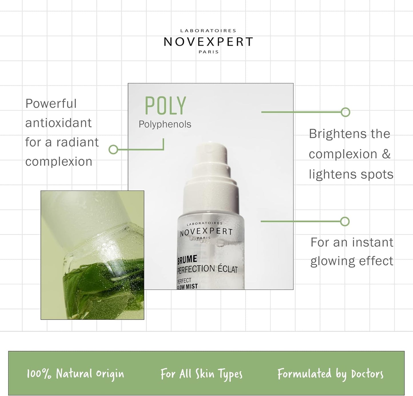 Novexpert Perfect Glow Mist Mist Women 2 oz