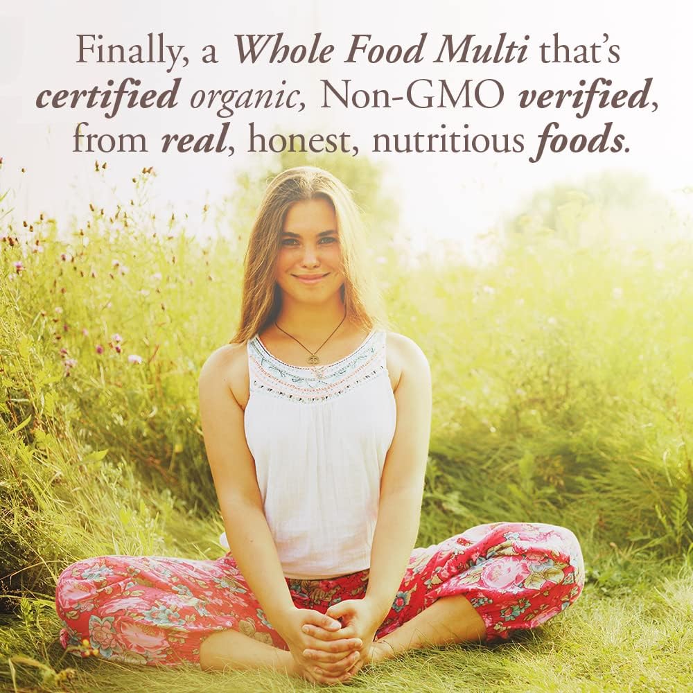 Garden of Life Organics 女士每日一次复合维生素,30 片装 | 支持免疫系统、能量生成、甲状腺功能、新陈代谢和胶原蛋白形成 | 非转基因、无麸质、纯素