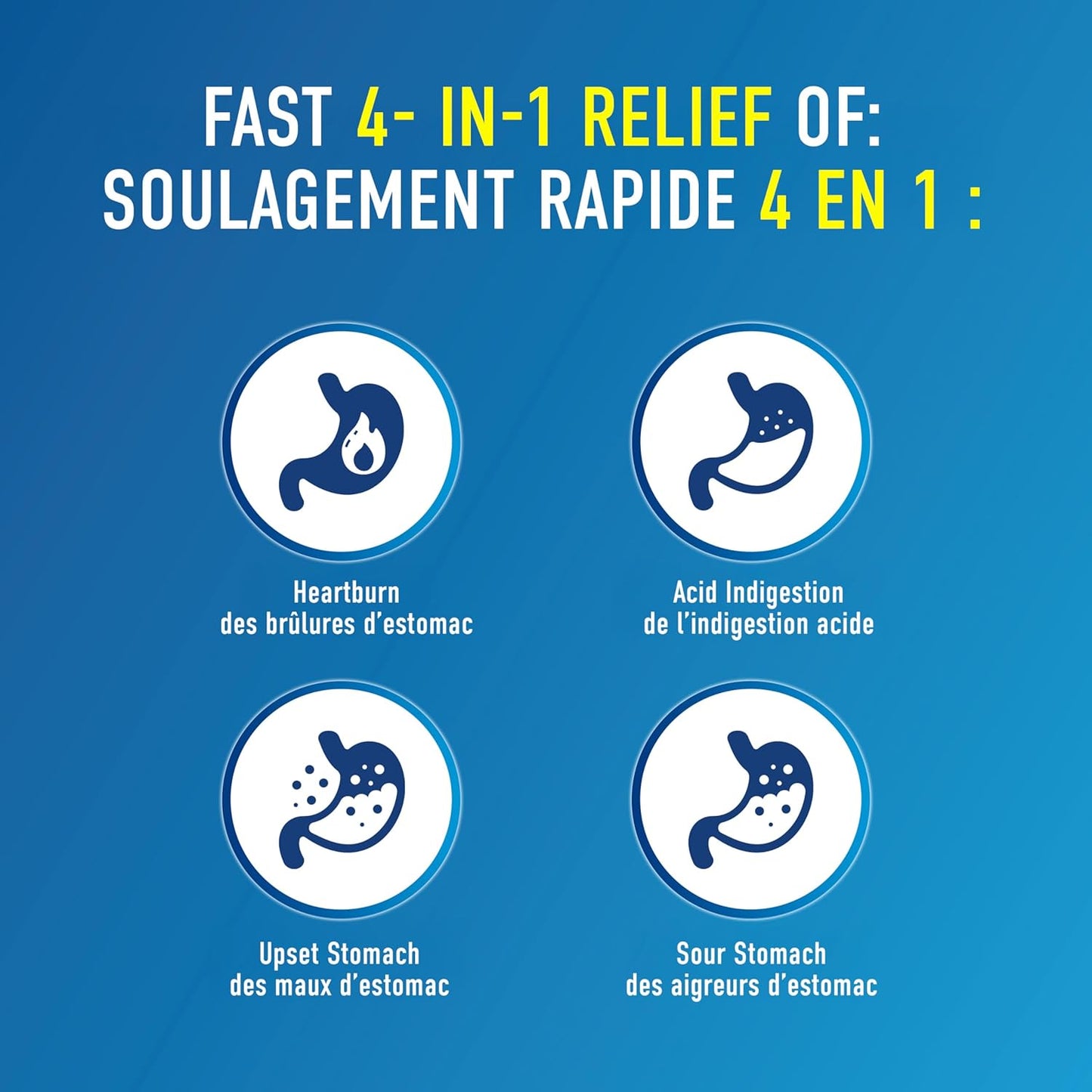 Alka-Seltzer 抗酸剂胃灼热缓解泡腾片 - 用于缓解胃灼热和胃部不适的抗酸剂,含有碳酸氢钠和柠檬酸,柠檬青柠味,3x24 片(72 片)