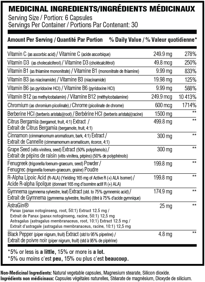 Revive Glucose - 血糖管理配方 180 粒