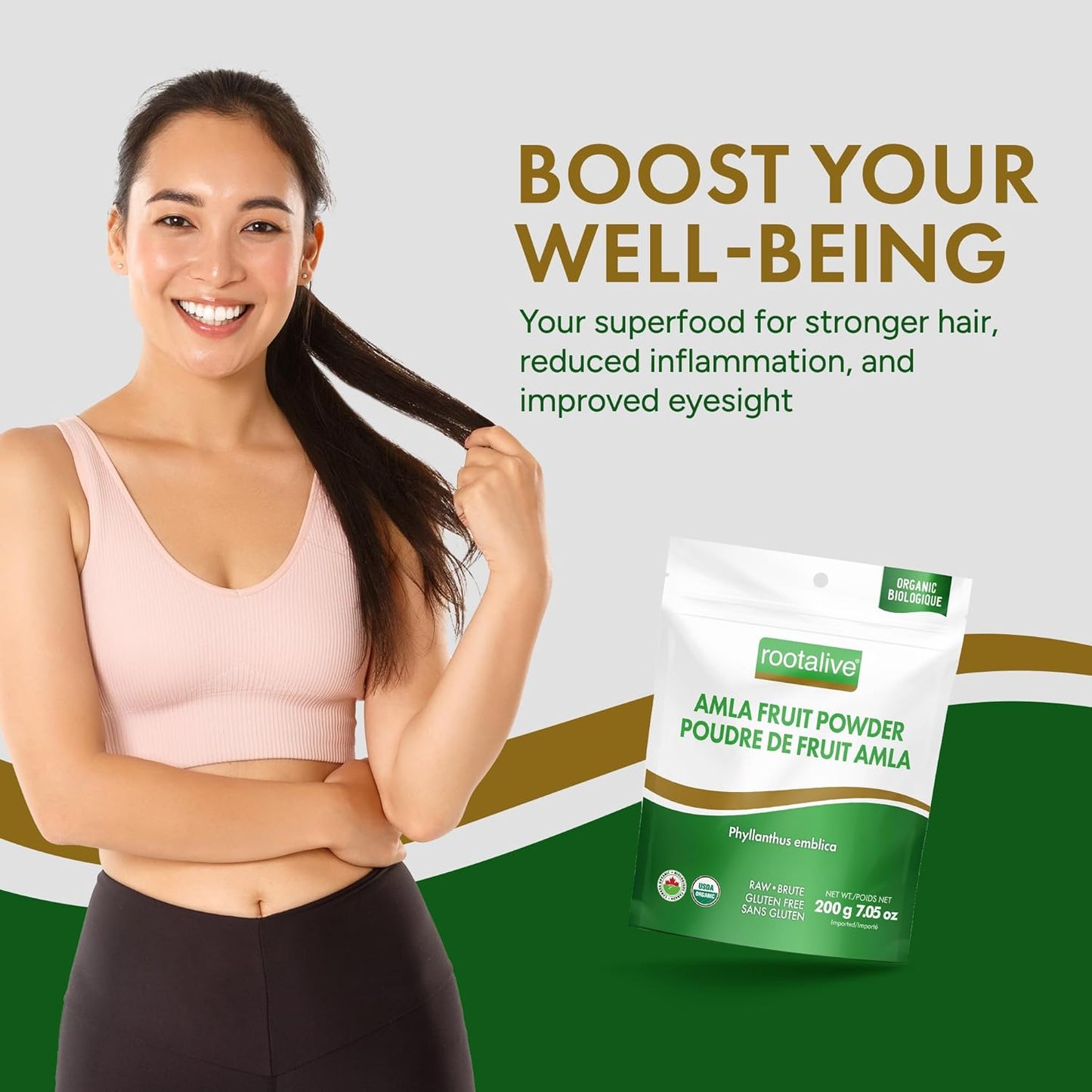 Rootalive Organic amla fruit powder 200g