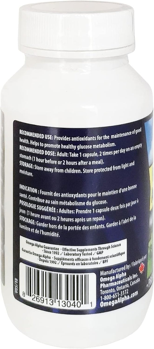 R-Alpha Lipoic Acid (ALA) Supplement, Blood Support & Antioxidant, Promotes Healthy Glucose Metabolism and Energy Production, Blood Sugar Control Supplement, Helps Nerve Pain Relief, Unflavored, 60cap