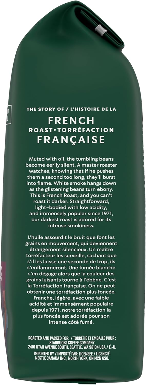 星巴克法式烘焙研磨咖啡 340 克(6 包),法式深度烘焙,6 包