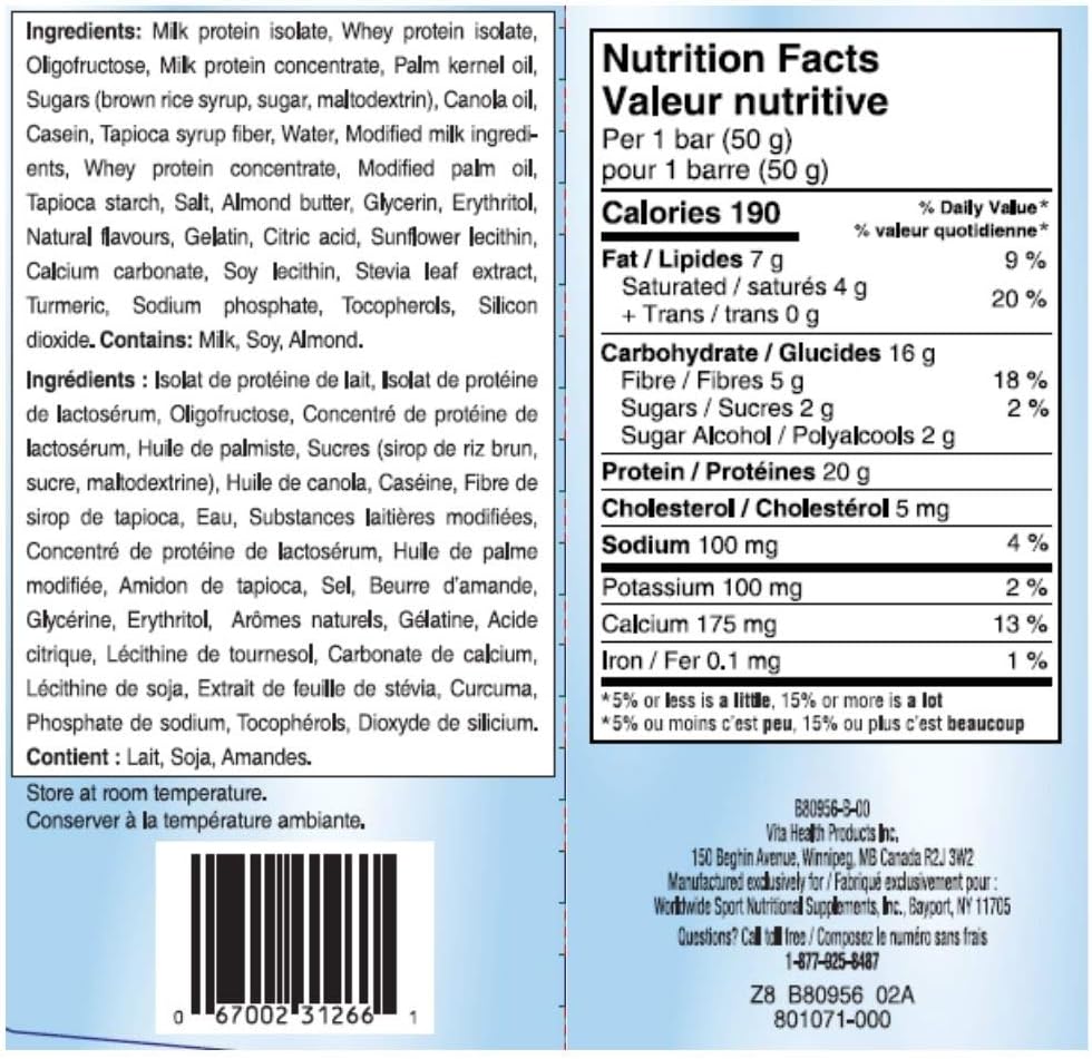 Pure Protein Bars - Nutritious, Gluten Free Whey Protein Blend Bars | Chocolate Peanut Butter + Lemon Cake (Pack of 12)