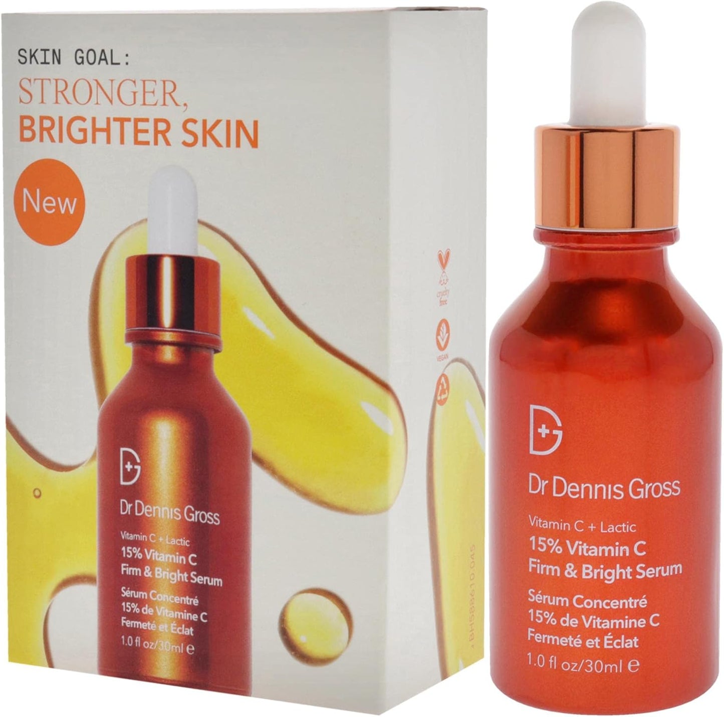 Dr Dennis Gross Dr. Dennis Gross Vitamin C Lactic 15 Percent Vitamin C Firm and Bright Serum Serum Unisex 1 oz