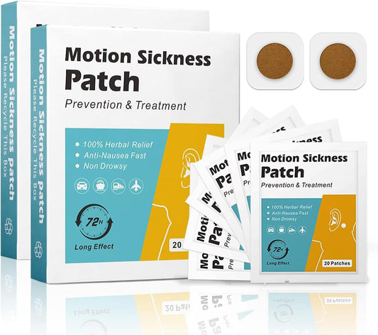 40片装晕车贴,晕船贴,适合乘车、乘船、乘飞机使用
