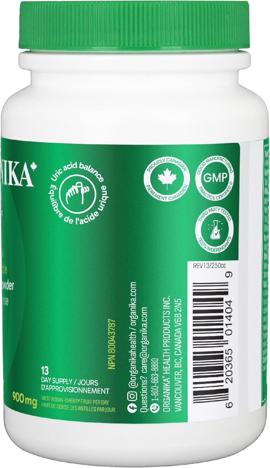 Organika Goutrin-痛风缓解配方,降低尿酸,利尿,120粒素食胶囊