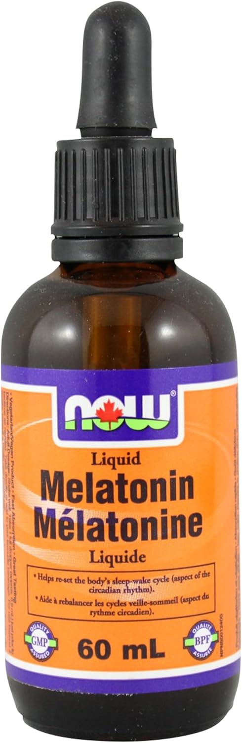 NOW Supplements,液体褪黑激素,每份3毫克,快速吸收,口感极佳,59毫升