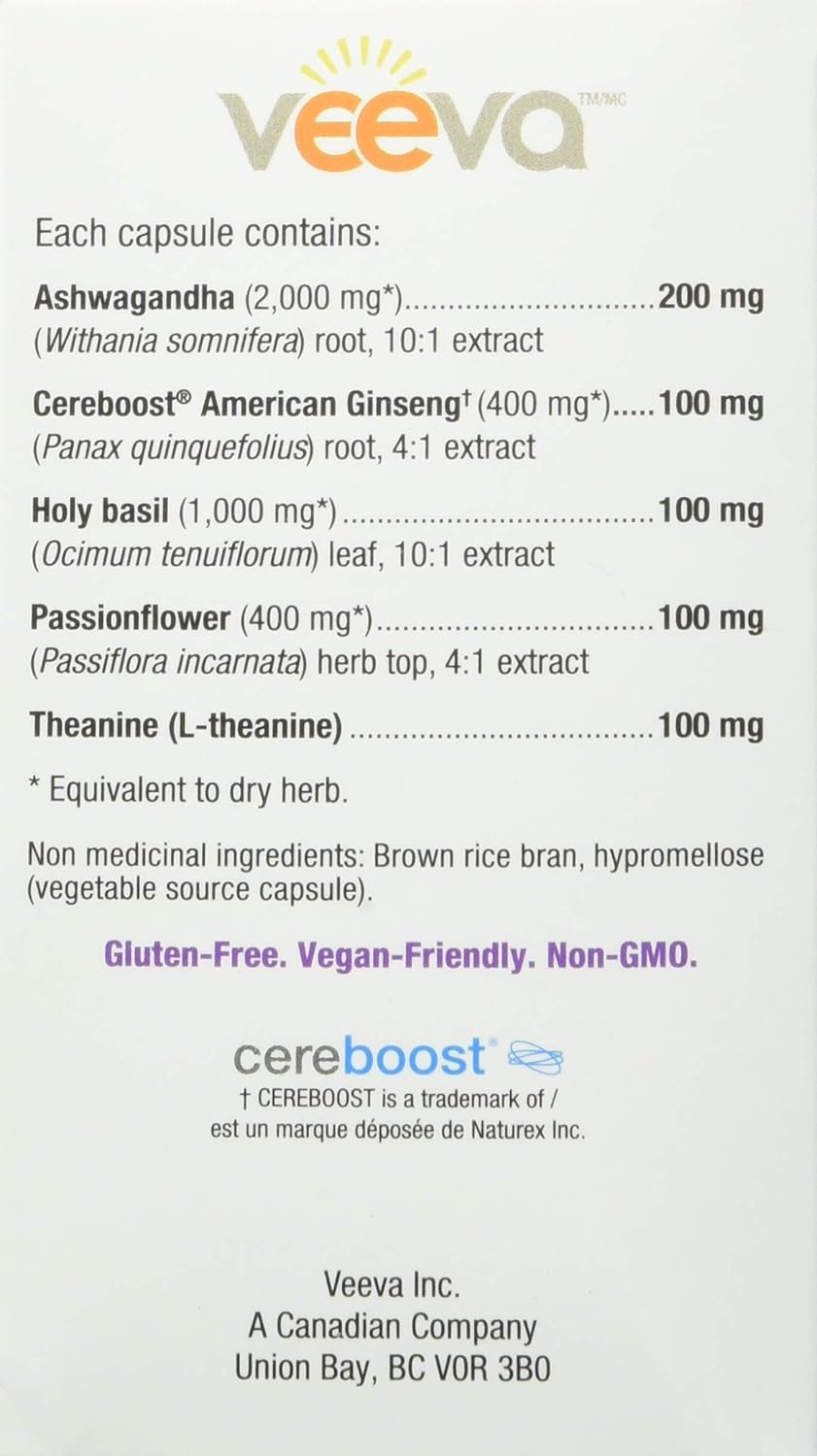 Veeva 抗焦虑胶囊(60粒)