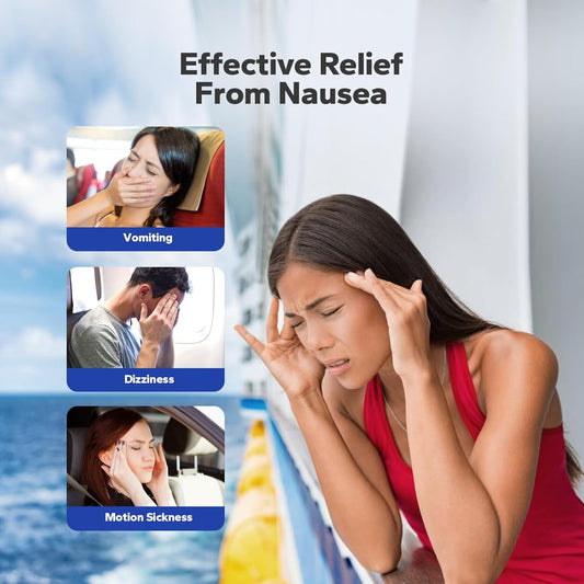 SpinStopper 暈車貼(36 片裝)、暈船貼、遊輪、火車、巴士和飛機暈車貼、緩解眩暈和暈車的暈車貼