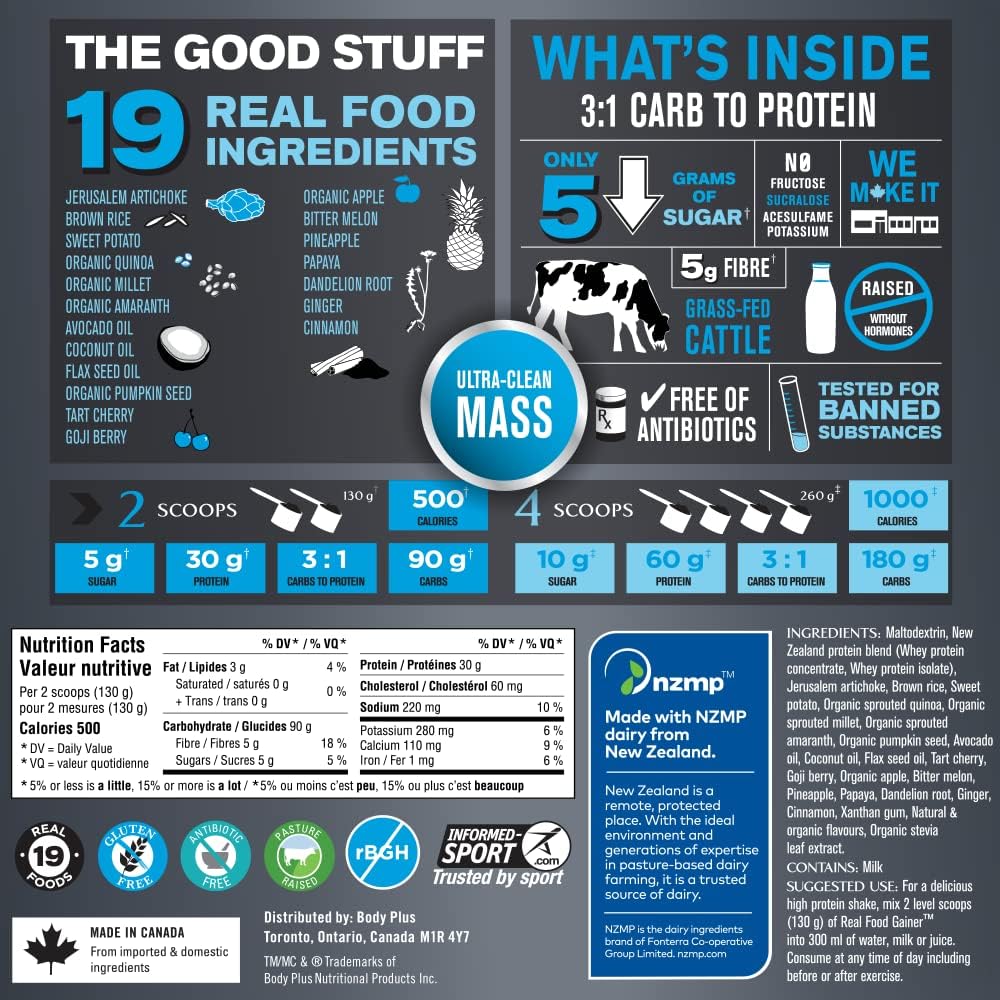 Progressive SPORT 真食物增肌粉 - 香草味