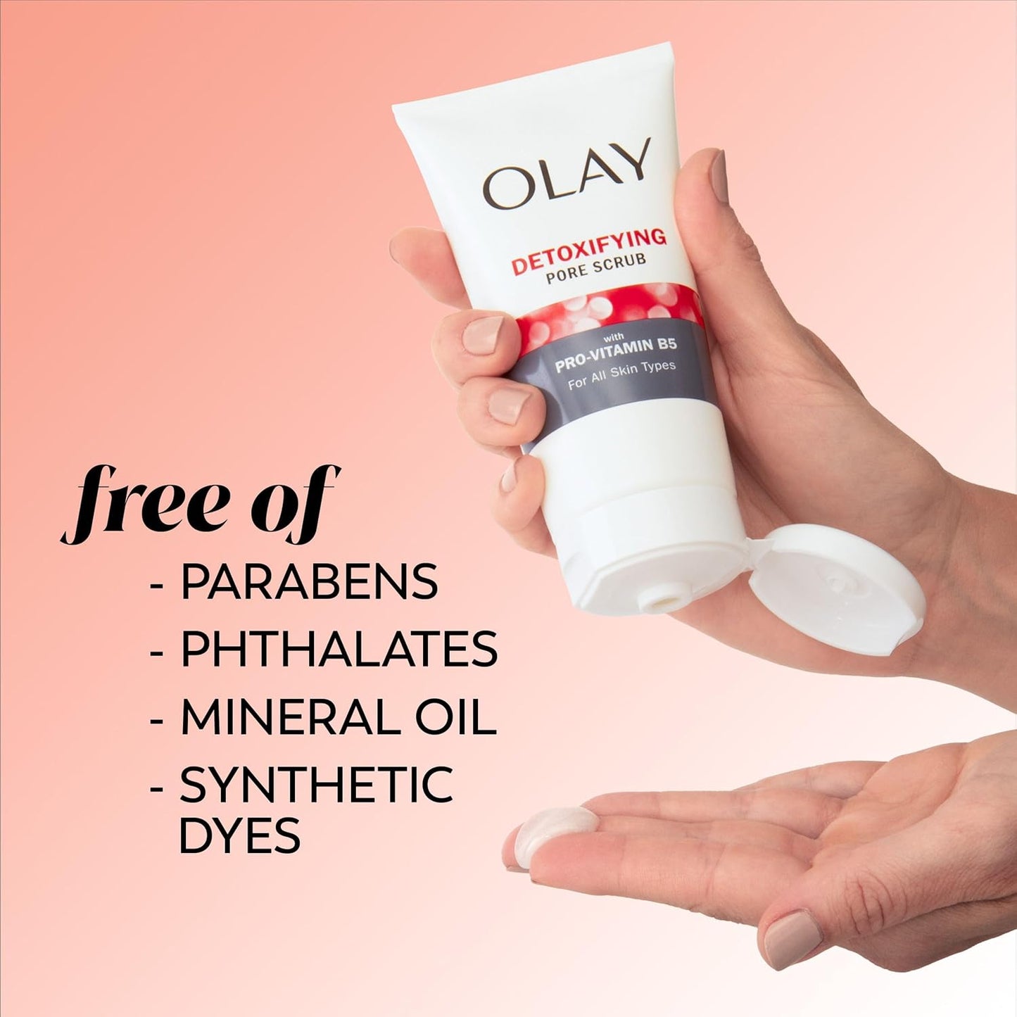 Olay Regenerist Detoxifying Pore Scrub Facial Cleanser, 150 mL