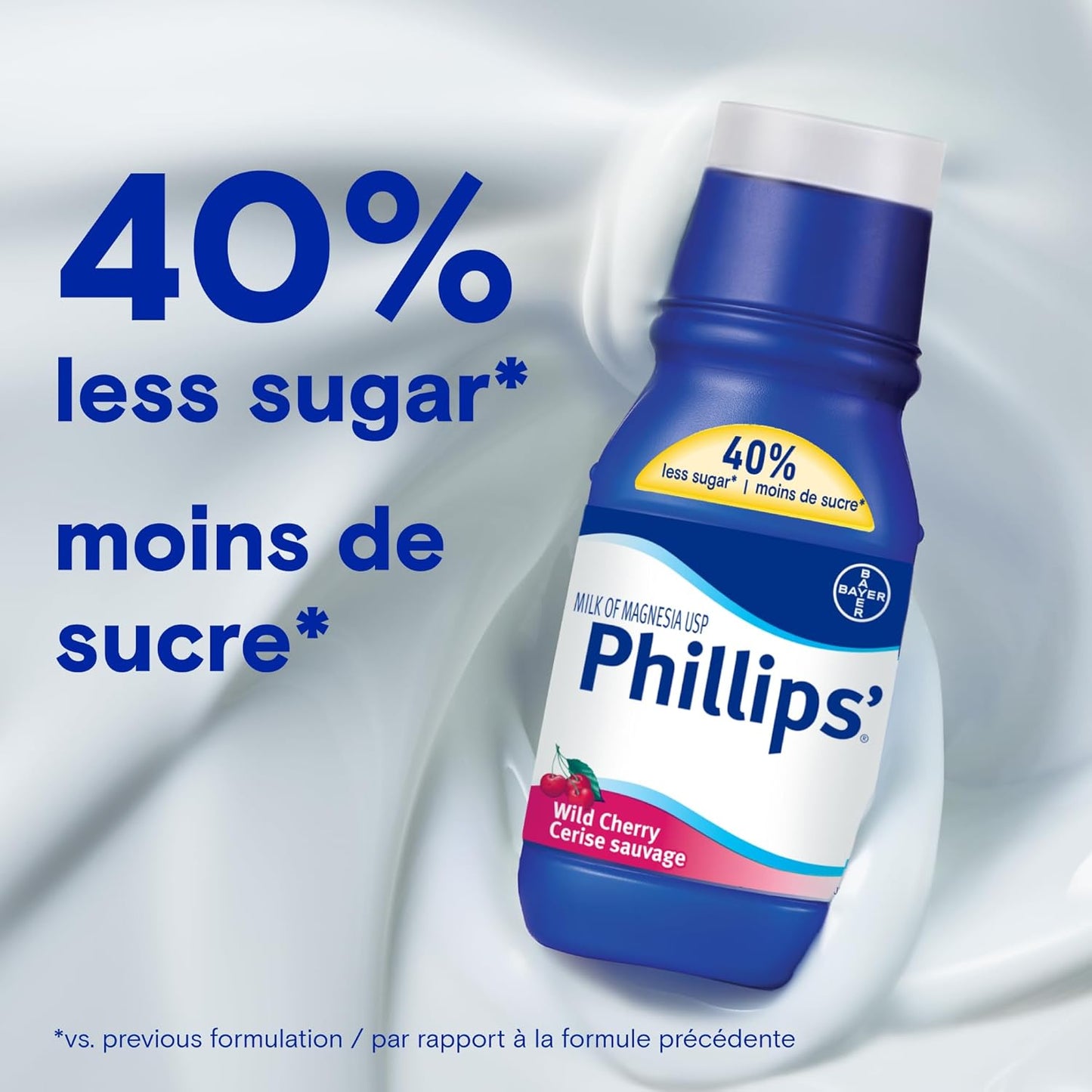 拜耳菲利普镁乳液体,350毫升