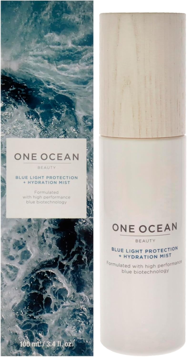 One Ocean Beauty Blue Light Protection Plus Hydration Mist Face Mist Women 3.4 oz