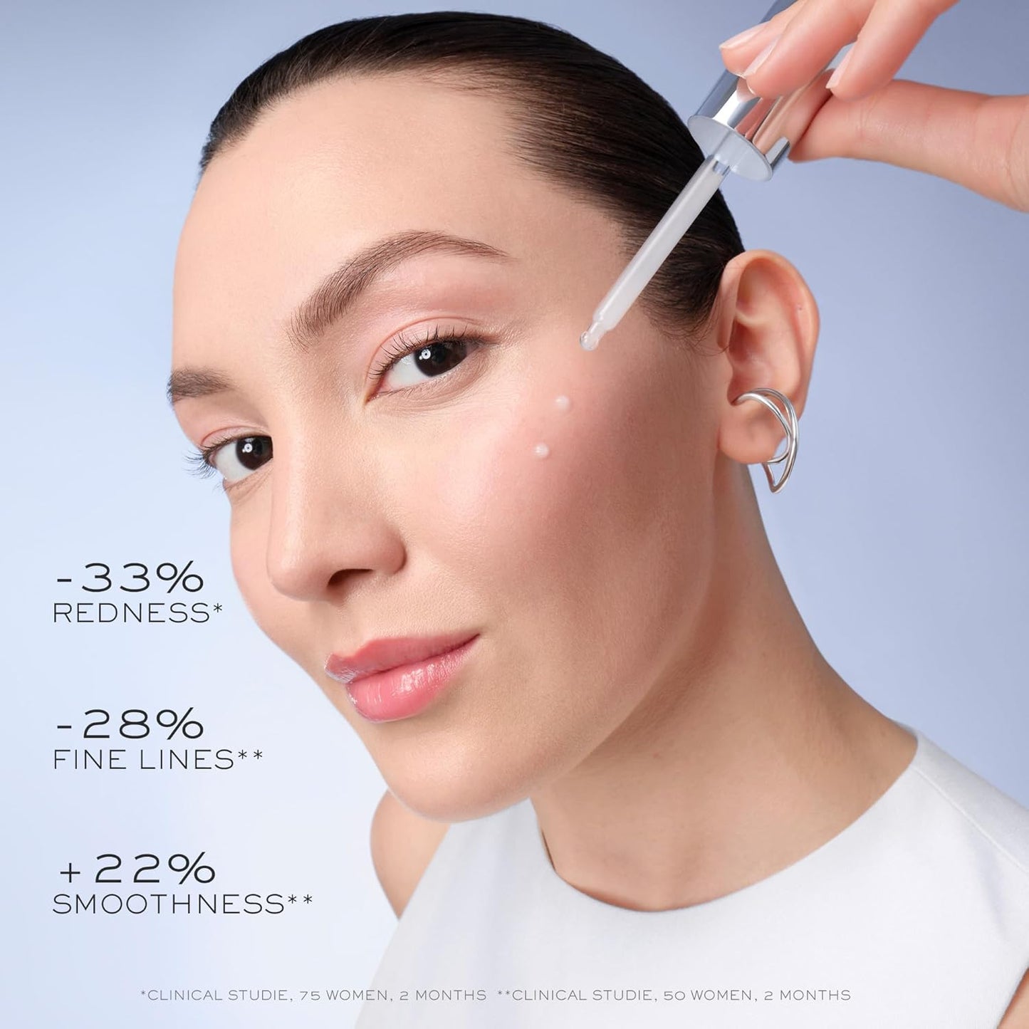 Lancôme Génifique Ultimate Dual Recovery Face Serum- Anti-Aging Serum Visibly Improves Fine Lines, Rough Texture, Plumpness and Even Skintone - with Beta Glucan and, Hyaluronic Acid