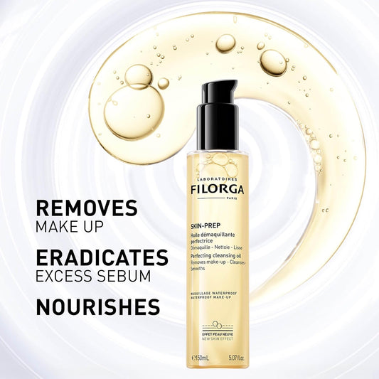 Filorga - Skin Prep - Cleansing Oil - Nourishing Cleansing Oil for All Skin Types - 150ml