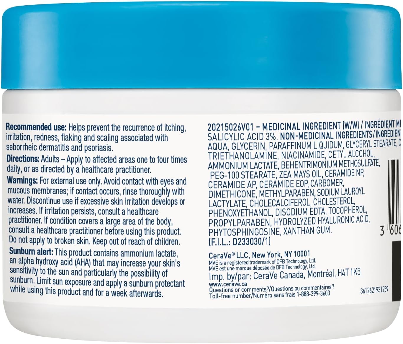 Cerave renewing sa cream 340g