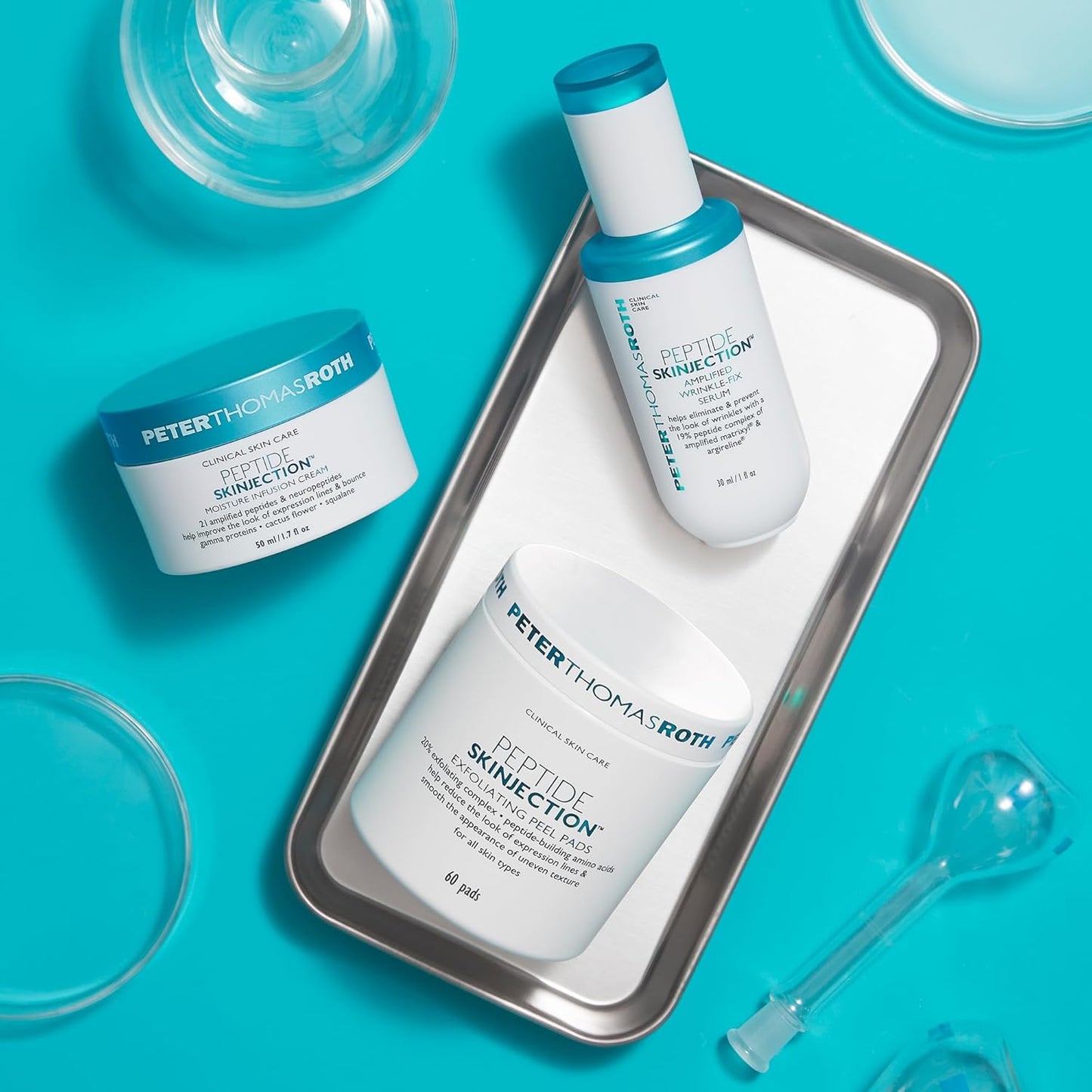 Peter Thomas Roth Peptide Skinjection Exfoliating Peel Pads - All Skin Types Pads Unisex-60 Pc
