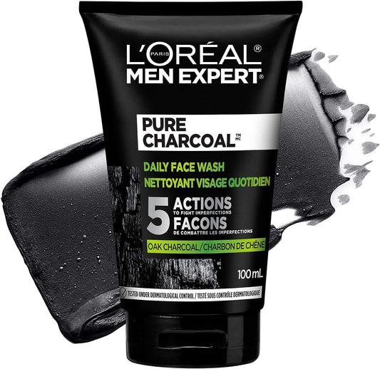 L'Oréal Paris Men Expert Face Wash Bundle | Charcoal Face Wash + Hydra Power Cleanser