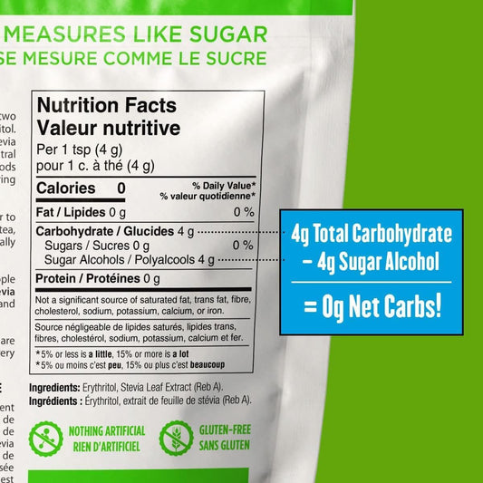 Krisda Stevia Spoonable Natural Sweetener, 454 grams