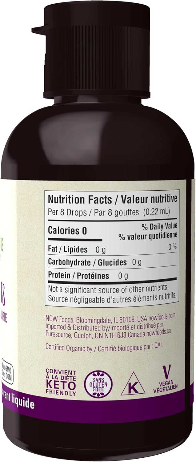 Now Foods Organic Monk Fruit Liquid Sweetener 59mL