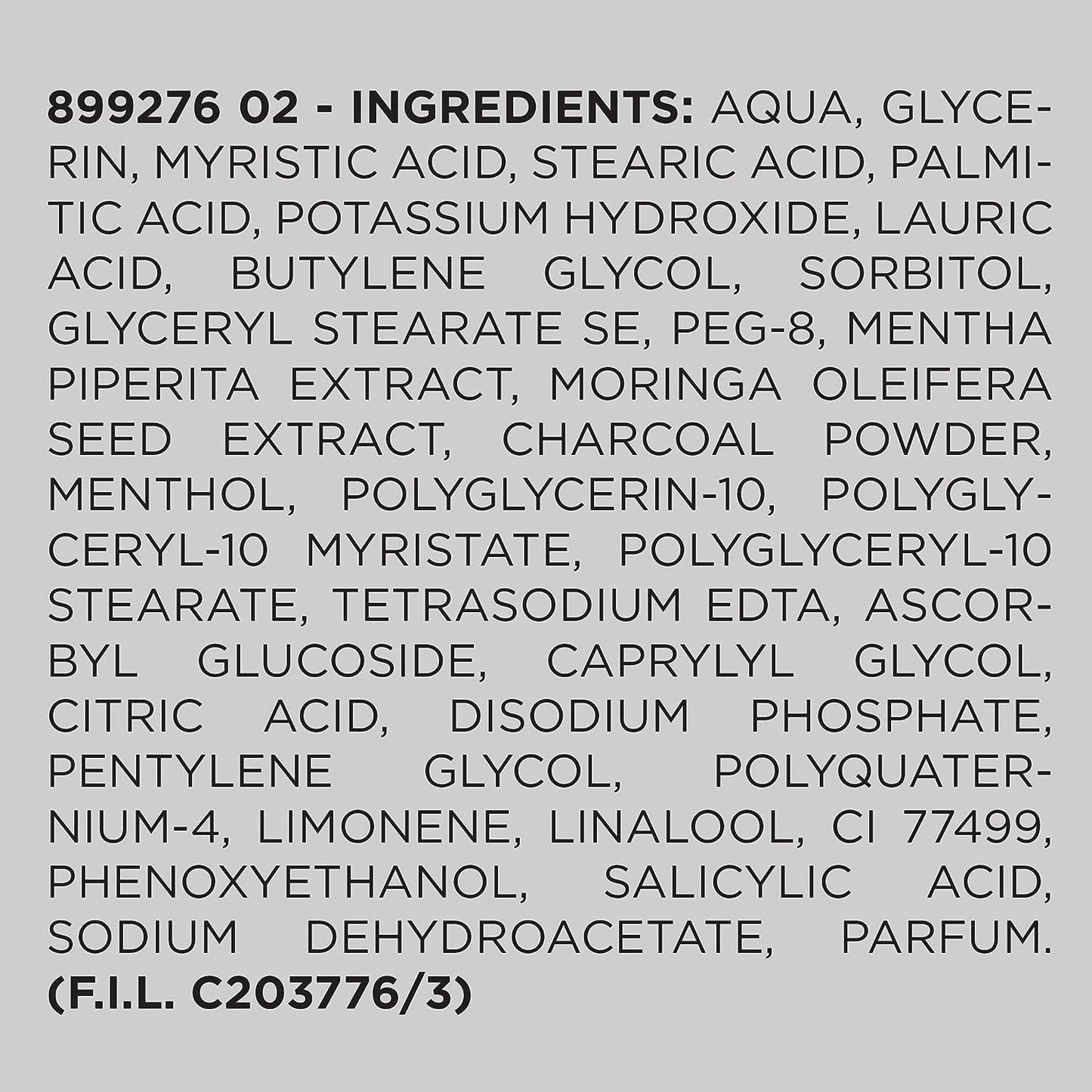 L’Oréal Paris Men Expert Pure Charcoal Daily Face Wash for Men, Formulated with Black Charcoal & Salicylic Acid to Reduce Oily Skin and Blackheads, 100 ml