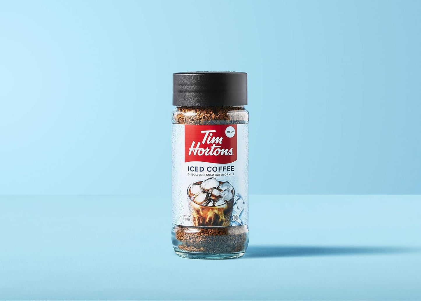 Tim Hortons 速溶冰咖啡,100克,溶于冷水或牛奶